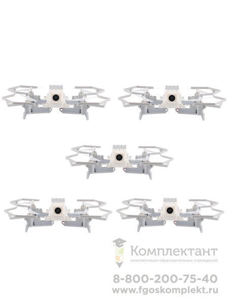 Учебная летающая робототехническая система (5 дронов Пчела)